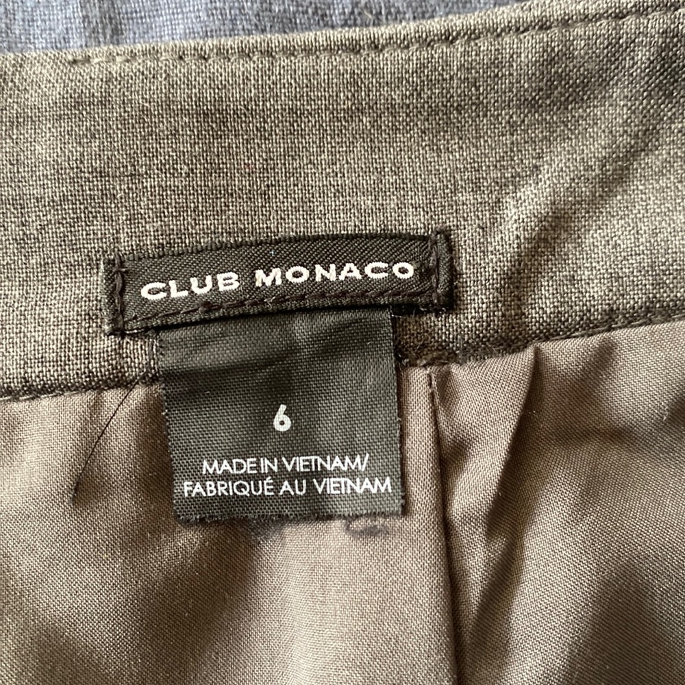 Fine wool skirt